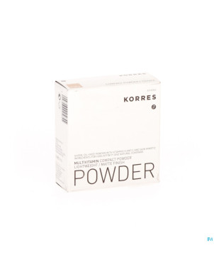 Korres km pdr compact multivitamin mvp4    14g