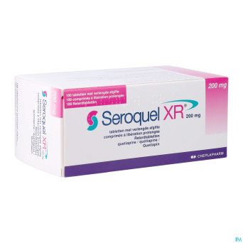 Seroquel xr 200 mg comp 100 x 200 mg