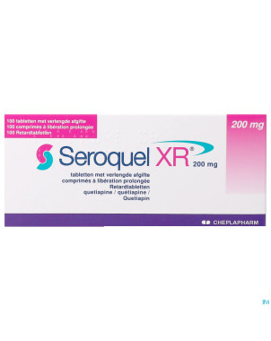 Seroquel xr 200 mg comp 100 x 200 mg