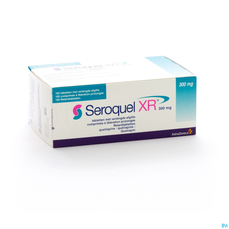 Seroquel xr 300 mg comp 100 x 300 mg
