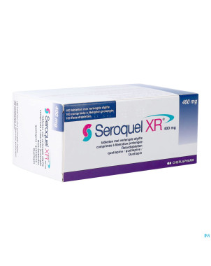Seroquel xr 400 mg comp 100 x 400 mg