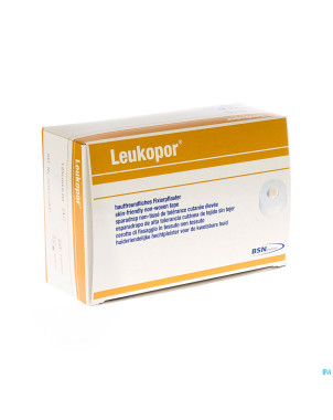 Leukopor a/allergie rouleau 1,25cmx9,2m 24  245300