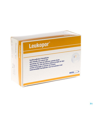 Leukopor a/allergie rouleau 2,50cmx9,2m 12  245400