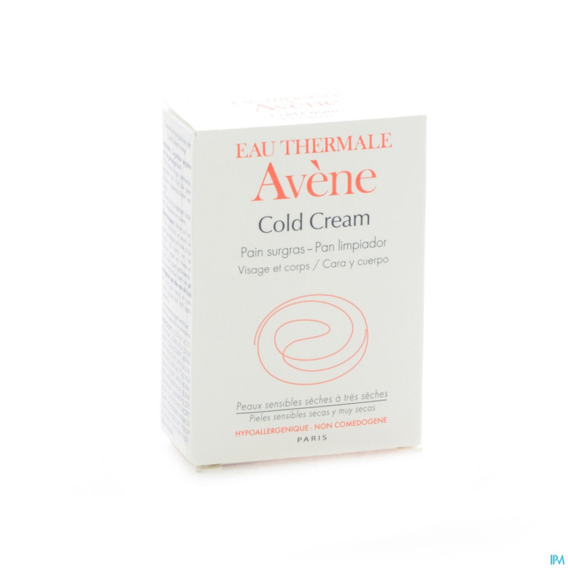 Avene cold cream pain surgras s/savon combi. 100g