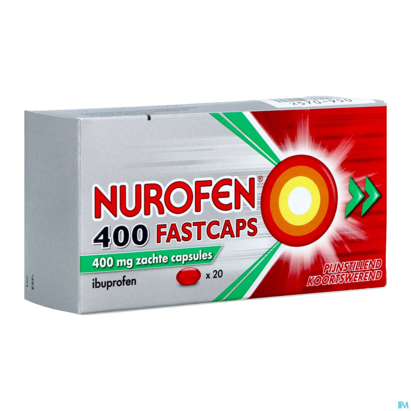 Nurofen 400 fastcaps  caps 20x400mg