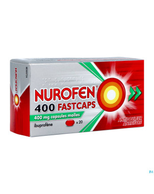 Nurofen 400 fastcaps  caps 20x400mg