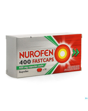Nurofen 400 fastcaps  caps 20x400mg
