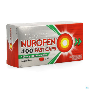Nurofen 400 fastcaps  caps 20x400mg