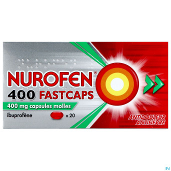 Nurofen 400 fastcaps  caps 20x400mg