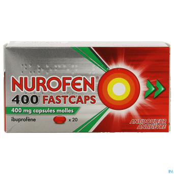Nurofen 400 fastcaps  caps 20x400mg