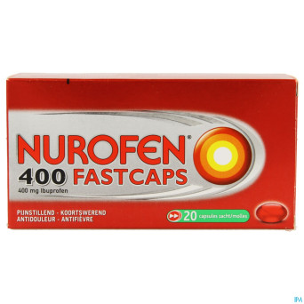 Nurofen 400 fastcaps  caps 20x400mg