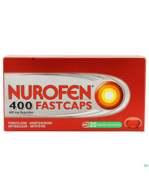 Nurofen 400 fastcaps  caps 20x400mg