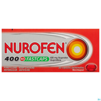 Nurofen 400 fastcaps  caps 20x400mg