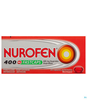 Nurofen 400 fastcaps  caps 20x400mg