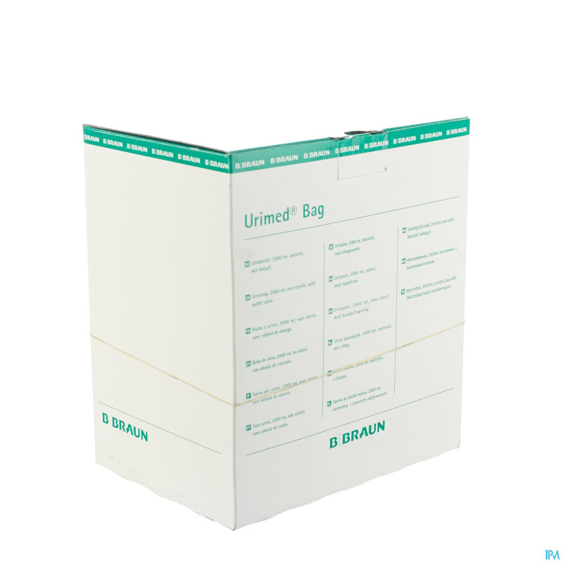 Urimed bag poches de nuit 2000ml 10 28300a