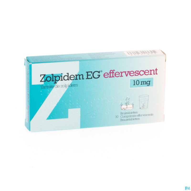 Zolpidem eg comp eff 30 x 10 mg