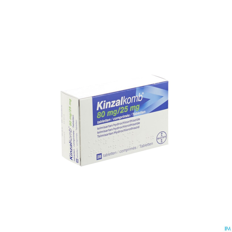 Kinzalkomb comp 28 x 80 mg/25,0 mg