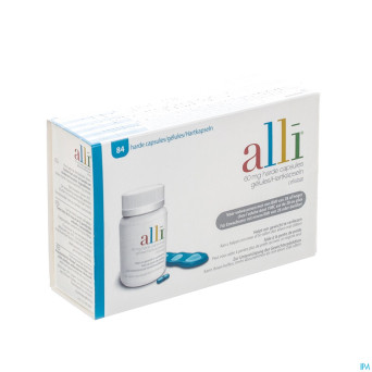 Alli caps  84 x 60 mg