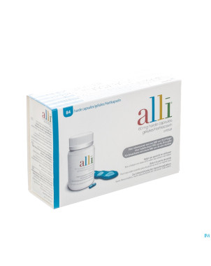 Alli caps  84 x 60 mg