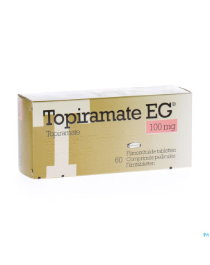 Topiramate eg 100 mg comp pell  60 x 100 mg