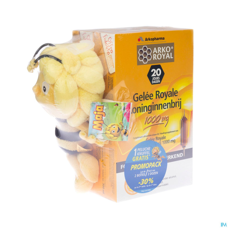 Arkoroyal gelee royale 1000mg amp 20x15ml