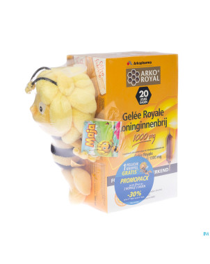 Arkoroyal gelee royale 1000mg amp 20x15ml