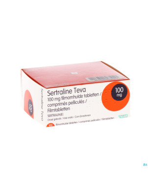 Sertraline teva 100 mg comp 100 x 100 mg