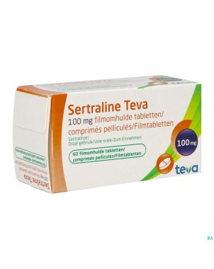 Sertraline teva 100 mg comp  60 x 100 mg