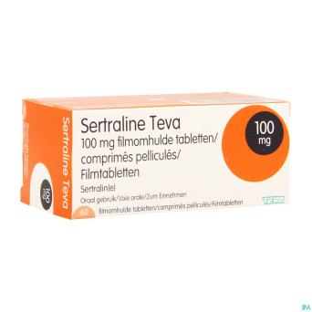 Sertraline teva 100 mg comp  60 x 100 mg