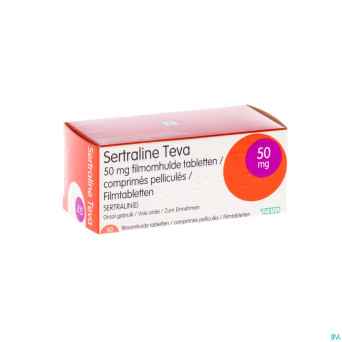 Sertraline teva  50 mg comp  60 x  50 mg