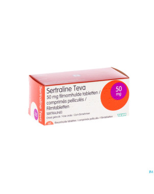 Sertraline teva  50 mg comp  60 x  50 mg