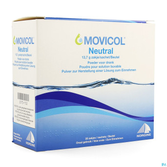 Movicol neutral sachets 20 x 13,7 g