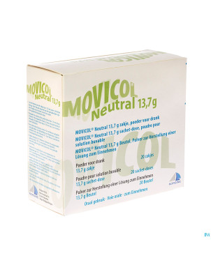Movicol neutral sachets 20 x 13,7 g