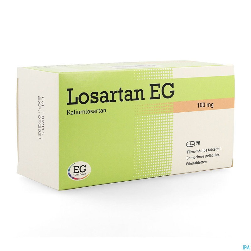 Losartan eg comp pell 98x100mg