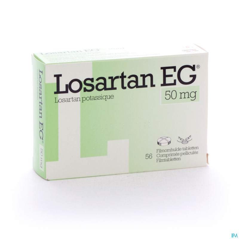 Losartan eg comp pell 56 x  50 mg