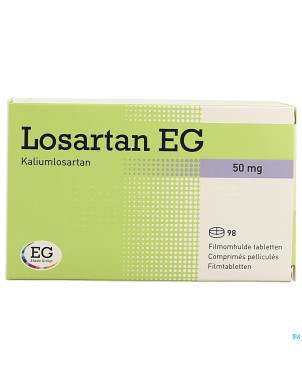 Losartan eg comp pell 98x50mg