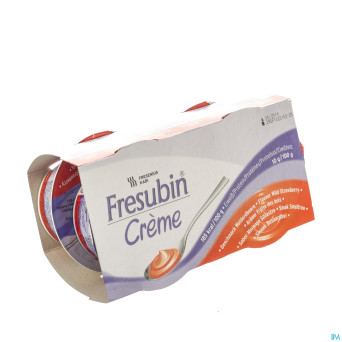 Fresubin creme fraise de bois    4x125g 7002701
