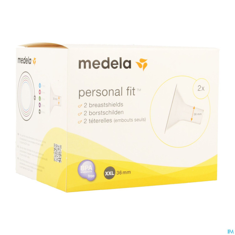 Medela teterelle personal fit xxl 36mm