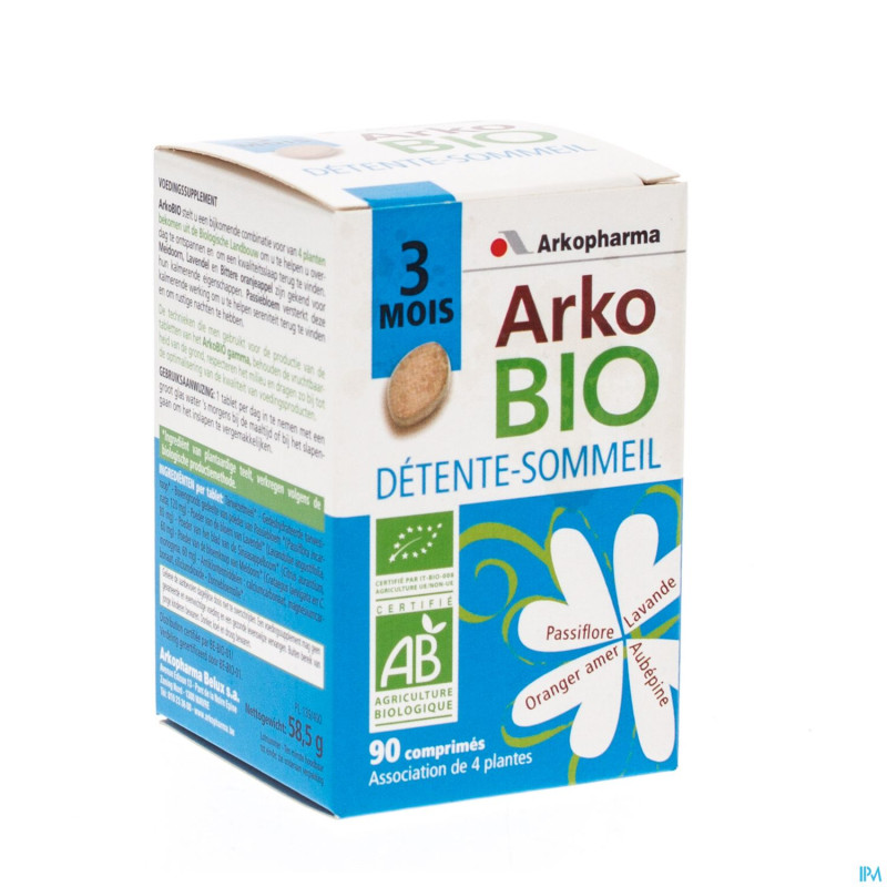Arkobio detente-sommeil   tabl 90