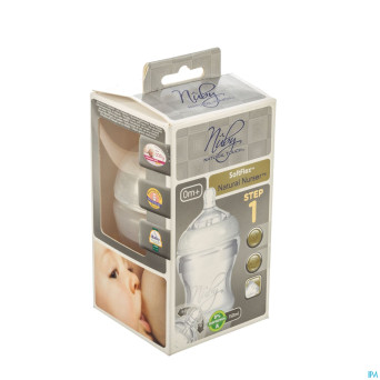 Nuby nt biberon sil 150ml +0m + tetine doseur