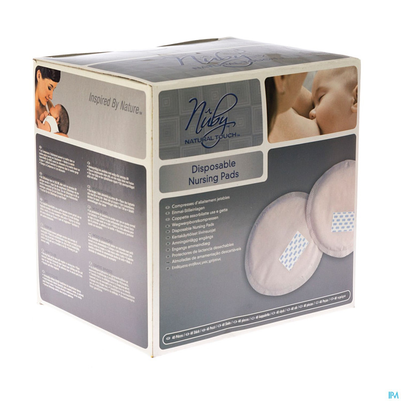 Nuby nt cp allaitement jetable 40