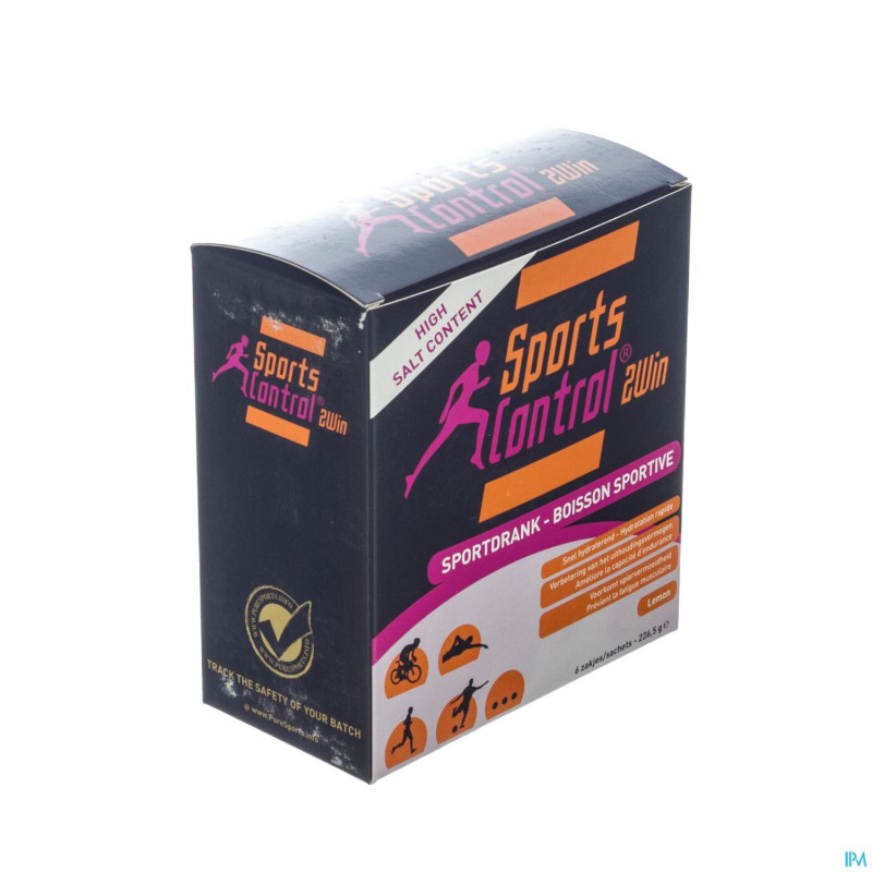 Sportscontrol 2win citron    pdr  sach 6x37,75g