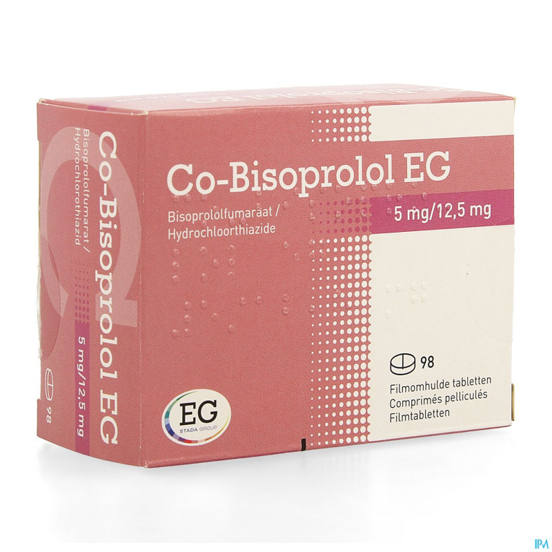 Co bisoprolol eg 5,0mg/12,50mg comp 98