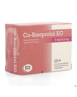 Co bisoprolol eg 5,0mg/12,50mg comp 98