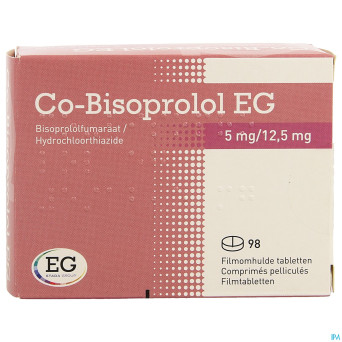 Co bisoprolol eg 5,0mg/12,50mg comp 98