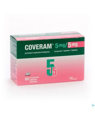 Coveram  5mg/ 5mg comp 90