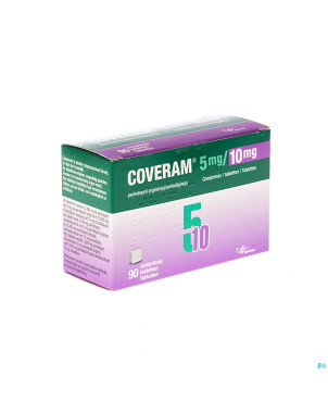 Coveram  5mg/10mg comp 90