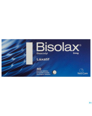 Bisolax 5 mg comp enrob 40 x 5 mg