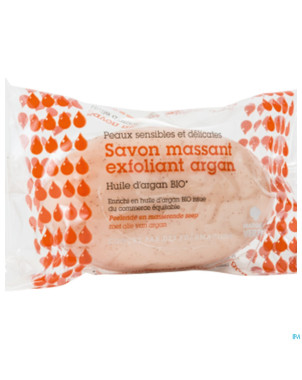 Marque v dermato savon massage argan bio