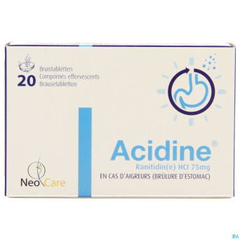 Acidine 75 mg comp efferv. 20 x 75 mg